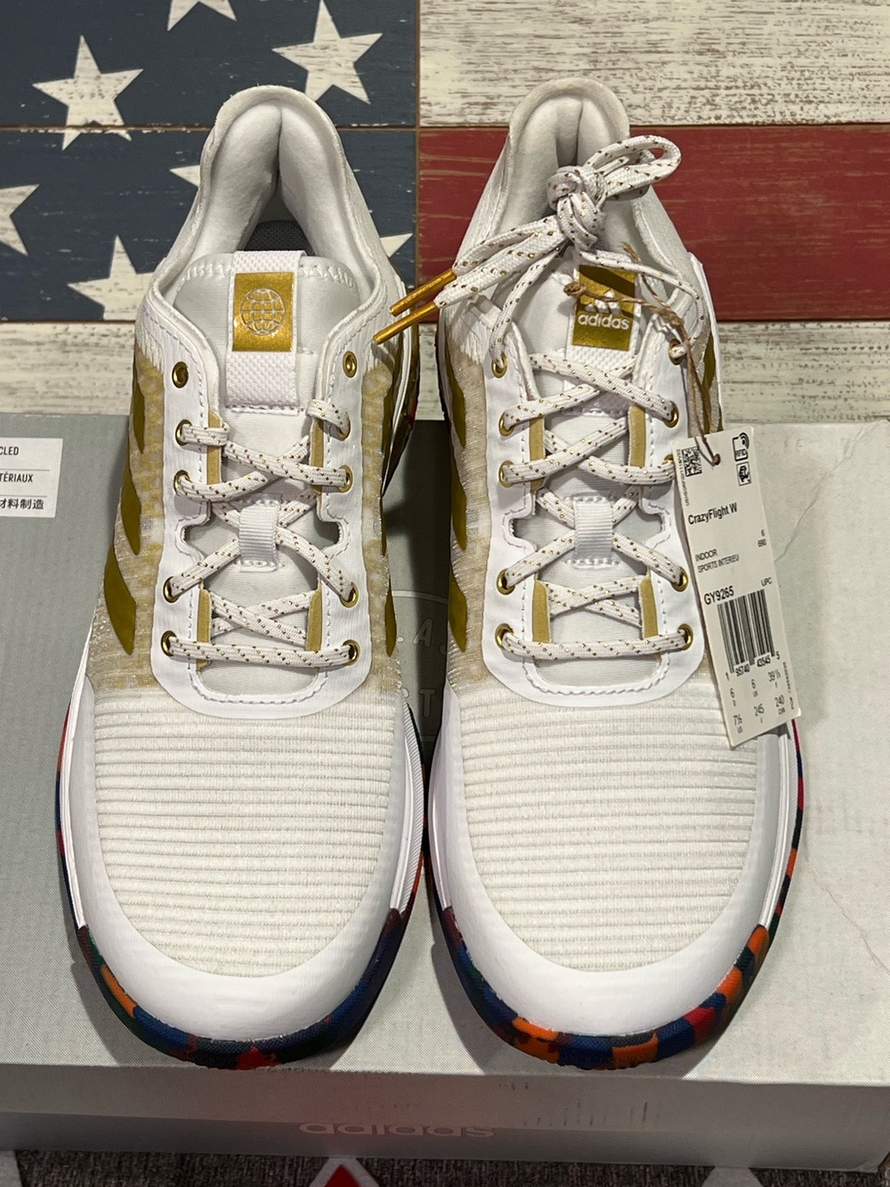 ADIDAS CrazyFlight Gold Volleyball Shoes